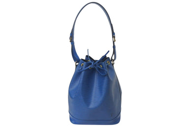 LOUIS VUITTON ルイヴィトン エピ ノエ ワンショルダーバッグ M44005 エピレザー ブルー ゴールド金具 美品 中古 4b000020