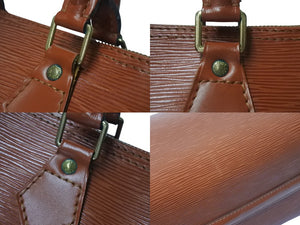 LOUIS VUITTON ルイヴィトン ハンドバッグ スピーディ25 M43003 ゴールド金具 ブラウン エピレザー 中古 4b000021