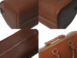 LOUIS VUITTON ルイヴィトン ハンドバッグ スピーディ25 M43003 ゴールド金具 ブラウン エピレザー 中古 4b000021