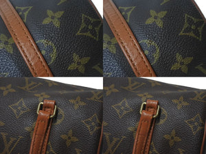 LOUIS VUITTON ルイヴィトン パピヨンPM 26 筒形 ハンドバック ブラウン モノグラム M51386 美品 中古 4b000023