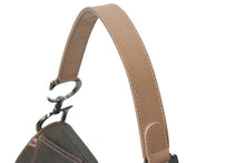 Load image into Gallery viewer, Christian Dior クリスチャンディオール サドルバッグ ワンショルダーバッグ 02RU0043 グレー デニム 美品 中古 4b000024