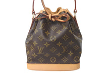 Load image into Gallery viewer, LOUIS VUITTON ルイヴィトン ミニノエ ハンドバッグ M42227 モノグラム PVC レザー ブラウン ゴールド金具 美品 中古 4b000029