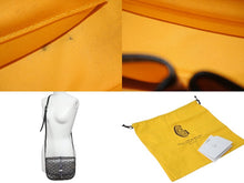 Load image into Gallery viewer, GOYARD ゴヤール ベルヴェデーレPM ショルダーバッグ ブラック PVC コーティングキャンバス レザー 中古 4b000030
