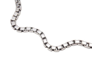 極美品 TIFFANY&Co. ティファニー ベネチアン ネックレス 重量35.5g 全長46cm AG925刻印 中古 4b000037