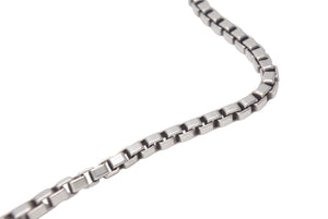 極美品 TIFFANY&Co. ティファニー ベネチアン ネックレス 重量35.5g 全長46cm AG925刻印 中古 4b000037