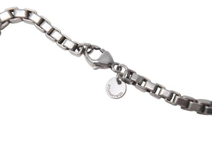 極美品 TIFFANY&Co. ティファニー ベネチアン ネックレス 重量35.5g 全長46cm AG925刻印 中古 4b000037