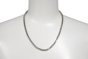 極美品 TIFFANY&Co. ティファニー ベネチアン ネックレス 重量35.5g 全長46cm AG925刻印 中古 4b000037