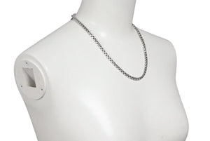 極美品 TIFFANY&Co. ティファニー ベネチアン ネックレス 重量35.5g 全長46cm AG925刻印 中古 4b000037