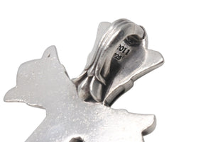 CHROME HEARTS クロムハーツ ダブルCHクロス ラージ ペンダントトップ チャーム 重量約104.9g 2011/.925刻印 シルバー925 美品 中古 4b000052