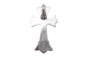 CHROME HEARTS クロムハーツ ダブルCHクロス ラージ ペンダントトップ チャーム 重量約104.9g 2011/.925刻印 シルバー925 美品 中古 4b000052