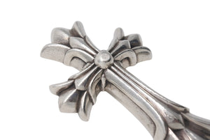 CHROME HEARTS クロムハーツ ダブルCHクロス ラージ ペンダントトップ チャーム 重量約104.9g 2011/.925刻印 シルバー925 美品 中古 4b000052