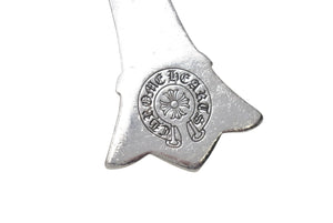 CHROME HEARTS クロムハーツ ダブルCHクロス ラージ ペンダントトップ チャーム 重量約104.9g 2011/.925刻印 シルバー925 美品 中古 4b000052