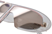 画像をギャラリービューアに読み込む, Christian Dior クリスチャンディオール OBLIQUE 900SQ アイウェア クリア ゴールド金具 美品 中古 4b000053