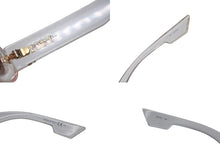 画像をギャラリービューアに読み込む, Christian Dior クリスチャンディオール OBLIQUE 900SQ アイウェア クリア ゴールド金具 美品 中古 4b000053