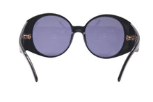 Load image into Gallery viewer, CHANEL シャネル ココマーク サングラス メガネ 0524194305 プラスチック ブラック ゴールド金具 美品 中古 4b000054