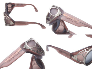 Jean Paul Gaultier ジャンポールゴルチェ ゴーグル 90s サングラス 556-6001 ブラウン 美品 中古 4b000055