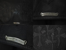 Load image into Gallery viewer, 極美品 CHROME HEARTS クロムハーツ SOFT SHOULDER BAG LARGE ソフトショルダーバッグ ラージ セメタリークロスパッチ 11枚 中古 4b000057