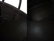 Load image into Gallery viewer, HERMES エルメス ハンドバッグ オータクロア50 ブラウン系 トリヨンクレマンス シルバー金具 □H刻印 美品 中古 4b000060