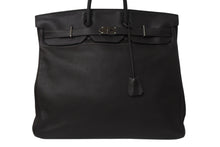 Load image into Gallery viewer, HERMES エルメス ハンドバッグ オータクロア50 ブラウン系 トリヨンクレマンス シルバー金具 □H刻印 美品 中古 4b000060