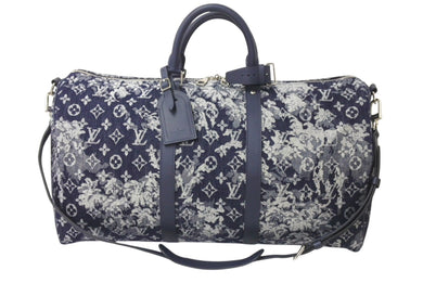 新品未使用 LOUIS VUITTON ルイヴィトン キーポル バンドリエール50 ボストンバッグ M57285 モノグラム タペストリー 中古 4b000071