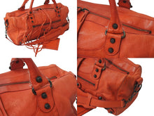 Load image into Gallery viewer, BALENCIAGA バレンシアガ ザ シティ 2WAYバッグ ショルダーバッグ ハンドバッグ 103208 ベージュ レザー 美品 中古 4b000074