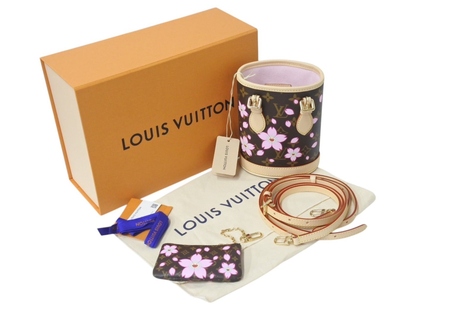 新品未使用 LOUIS VUITTON LV × TM ルイヴィトン ナノ バケット 