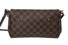 Load image into Gallery viewer, 極美品 LOUIS VUITTON ルイヴィトン ショルダーバッグ フェイボリットMM ダミエ N41129 ブラウン ゴールド金具 中古 4b000092