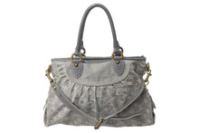 Load image into Gallery viewer, LOUIS VUITTON ルイヴィトン ネオカヴィMM 2WAYハンドバッグ M95837 モノグラムデニム グレー アンティークゴールド 美品 中古 4b000097