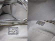 Load image into Gallery viewer, LOUIS VUITTON ルイヴィトン ネオカヴィMM 2WAYハンドバッグ M95837 モノグラムデニム グレー アンティークゴールド 美品 中古 4b000097