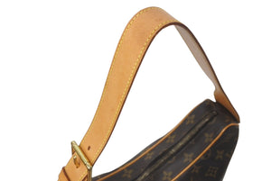 LOUIS VUITTON ルイヴィトン ハンドバッグ クロワッサンMM M51512 モノグラムキャンバス ブラウン 美品 中古 4b000110