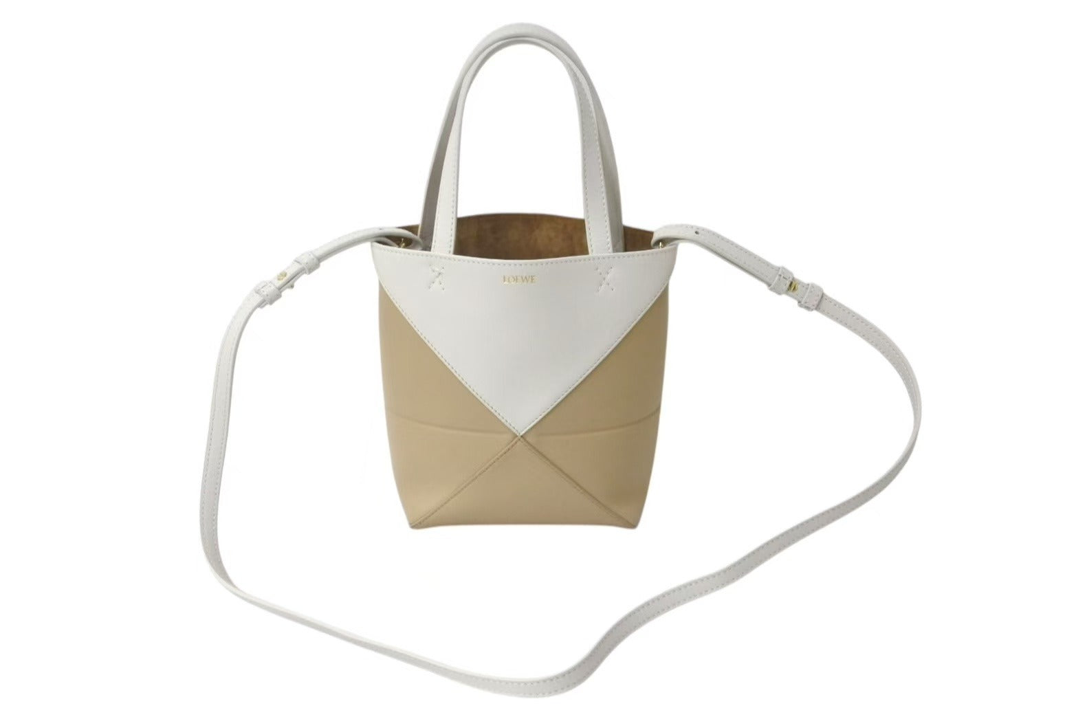 【LOEWE】ロエベ パズルフォルドトート ミニ ベージュ LOEWE ロエベ PUZZLE TOTE MINI パズルフォルドトート ミニ