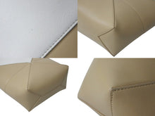 Load image into Gallery viewer, LOEWE ロエベ PUZZLE TOTE MINI パズルフォルドトート ミニ トートバッグ A657V25X01 カーフレザー ベージュ ホワイト 美品 中古 4b000113