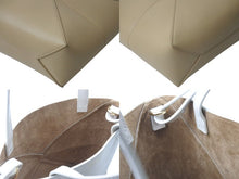 Load image into Gallery viewer, LOEWE ロエベ PUZZLE TOTE MINI パズルフォルドトート ミニ トートバッグ A657V25X01 カーフレザー ベージュ ホワイト 美品 中古 4b000113