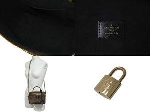 極美品 LOUIS VUITTON ルイヴィトン ヴァニティNV PM モノグラムリバース M45165 中古 4b000120