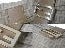 Load image into Gallery viewer, FENDI フェンディ ズッキーノ マンマバケット ハンドバッグ ワンショルダーバッグ ベージュ キャンバス 美品 中古 4b000134