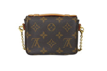 Load image into Gallery viewer, 極美品 LOUIS VUITTON ルイヴィトン マイクロメティス ショルダーバッグ M81267 モノグラムキャンバス ブラウン 中古 4b000135