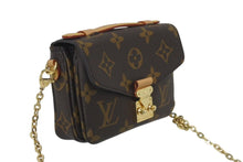 Load image into Gallery viewer, 極美品 LOUIS VUITTON ルイヴィトン マイクロメティス ショルダーバッグ M81267 モノグラムキャンバス ブラウン 中古 4b000135