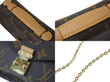 Load image into Gallery viewer, 極美品 LOUIS VUITTON ルイヴィトン マイクロメティス ショルダーバッグ M81267 モノグラムキャンバス ブラウン 中古 4b000135