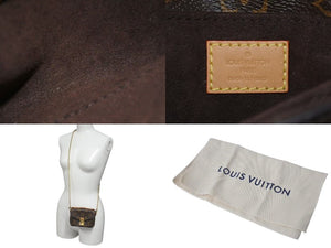 極美品 LOUIS VUITTON ルイヴィトン マイクロメティス ショルダーバッグ M81267 モノグラムキャンバス ブラウン 中古 4b000135
