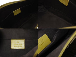 GUCCI グッチ ワンショルダーバッグ ハンドバッグ 32160 2684 GGキャンバス レザー ベージュ ゴールド金具 美品 中古 4b000153
