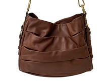 Load image into Gallery viewer, 極美品 Christian Dior クリスチャンディオール Libertine Hobo リバティーン ホーボー ワンショルダーバッグ プリーツ レザー 中古 4b000164