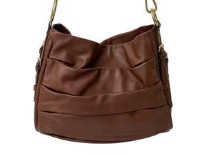 極美品 Christian Dior クリスチャンディオール Libertine Hobo リバティーン ホーボー ワンショルダーバッグ プリーツ レザー 中古 4b000164