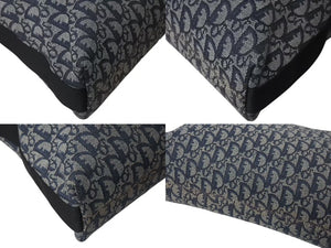 Christian Dior クリスチャンディオール トロッター柄 ショルダーバッグ ネイビー キャンバス 美品 中古 4b000167