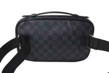 画像をギャラリービューアに読み込む, LOUIS VUITTON ルイヴィトン ダミエ・グラフィット Ambler アンブレール ボディバッグ N41289 CA1185 ブラック 美品 中古 4b000177