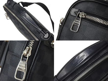 画像をギャラリービューアに読み込む, LOUIS VUITTON ルイヴィトン ダミエ・グラフィット Ambler アンブレール ボディバッグ N41289 CA1185 ブラック 美品 中古 4b000177