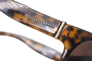 DOLCE&GABBANA ドルチェアンドガッバーナ サングラス 6023 502/73 サイズ64□15 125 べっ甲カラー ブラウン 良品 中古 4b000183