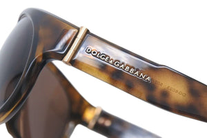 DOLCE&GABBANA ドルチェアンドガッバーナ サングラス 6023 502/73 サイズ64□15 125 べっ甲カラー ブラウン 良品 中古 4b000183