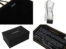 Load image into Gallery viewer, 極美品 CHANEL シャネル バニティ ショルダーバッグ 31番台 ココマーク ラムスキン キルティング ブラック ゴールド金具 中古 4b000185