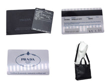 Load image into Gallery viewer, PRADA プラダ 2WAYバッグ NERO ネロ トートバッグ ショルダーバッグ VA1033 ブラック 美品 中古 4b000187