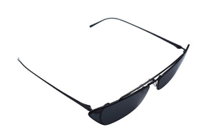 極美品 PRADA プラダ Ultravox ウルトラヴォックス サングラス SPR64U イタリア製 メタルブラック サイズ67☐16 中古 4b000193 